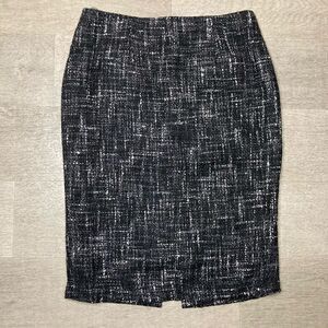 Spiegel, High Waisted Classic Tweed Weave Straight Pencil Skirt Women’s Size 4